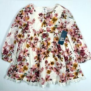 NWT‎ BABY BGOSH Toddler Floral Dress 24M Cottagecore Romantic Farmhouse Boho NEW